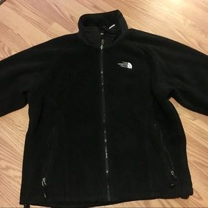 The North Face Zip-Up Fleece Black Jacket